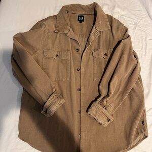 GAP Women's Tan Corduroy Jacket